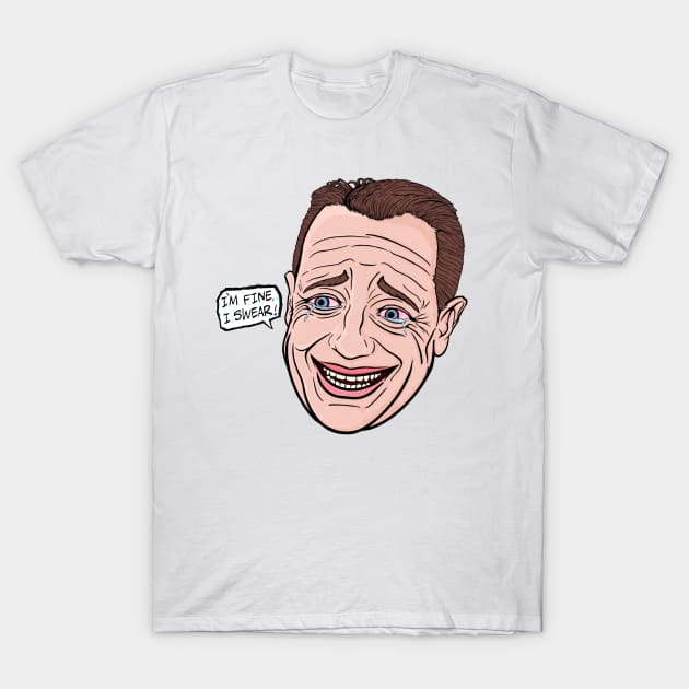 Brendan Fraser T-Shirt by gubbydesign